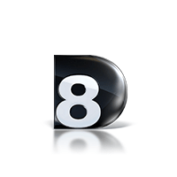 Logo partenaire D8 ISCPA Ecole de communication