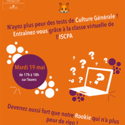 Envie de tester ta culture générale ? RV mardi 19 mai 2020 à 17h