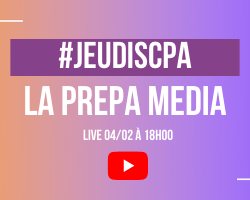 #JEUDISCPA – Découvrez la PREPA MEDIA