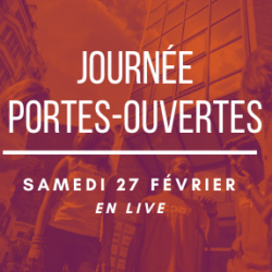 JOURNEE PORTES OUVERTES LIVE, SAMEDI 27 FEVRIER à 11h00