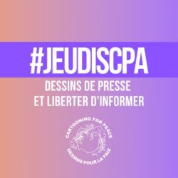 L’ISCPA S’ENGAGE AVEC CARTOONING FOR PEACE