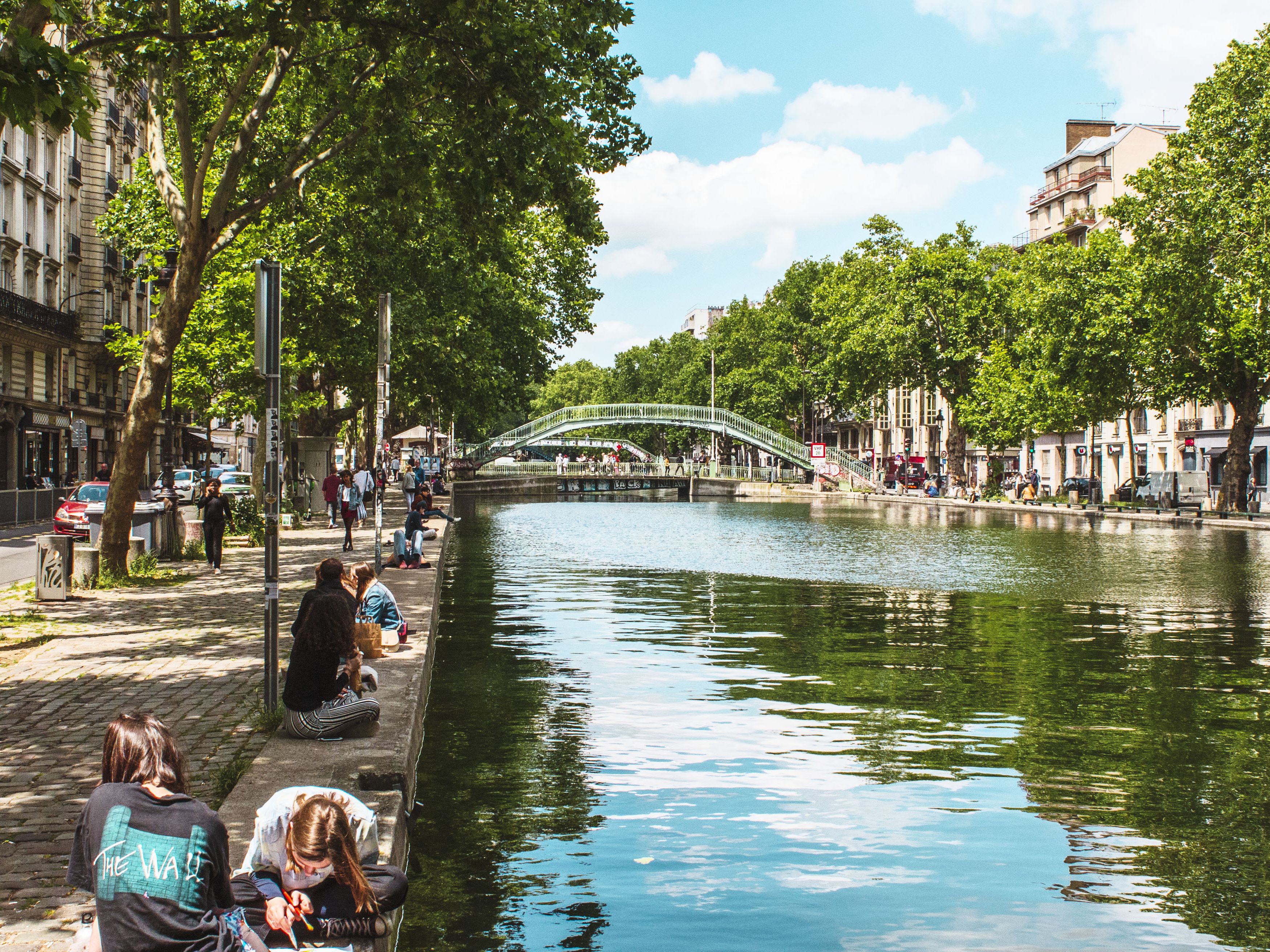 Image result for canal saint martin